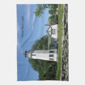 Weißer Rock Küchentuch (Vertikal)