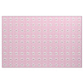 Weißer rosa Ton-karierter Gingham Stoff (Yard (91,4 cm))