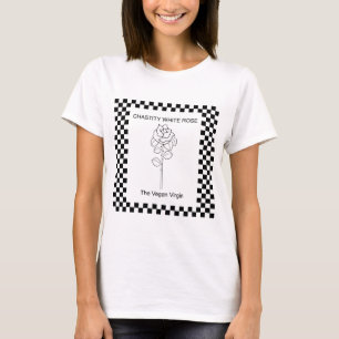 Weißer Rose T-Shirt