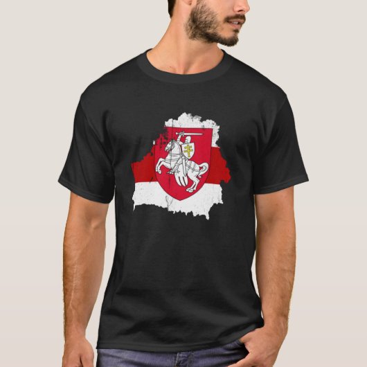 Weißer Roter Pagonist Flaggenunterstützung für Wei T-Shirt (Vorderseite)