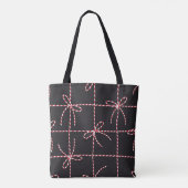 Weißer Rothalsbogen, Twine-Farbband und Trittbrett Tasche (Rückseite)