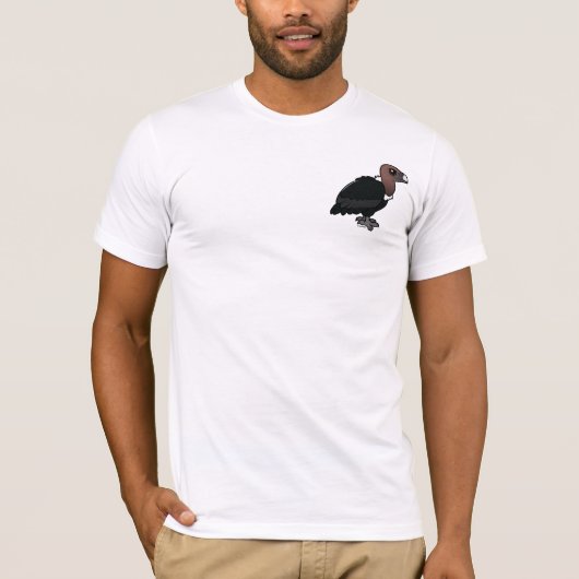 Weißer-rumped Geier T-Shirt (Vorderseite)