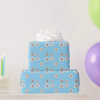 Weißer Sand Dollar Geschenkpapier