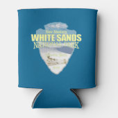 Weißer Sand NP (Pfeilspitzen) Dosenkühler (Vorderseite)