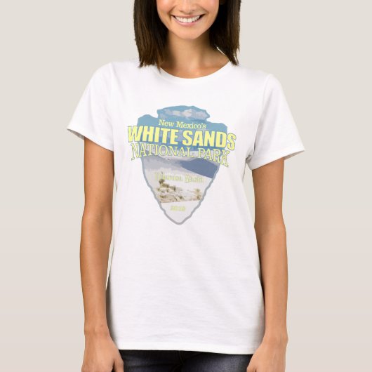 Weißer Sand NP (Pfeilspitzen) T-Shirt (Vorderseite)