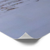 WEISSER SAND POSTER (Ecke)