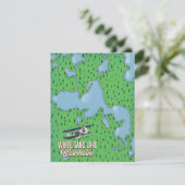 Weißer Sandsee Wisconsin (Stehend Vorderseite)