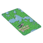 Weißer Sandsee Wisconsin Magnet (Rechte Seite)