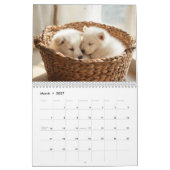 Weißer Schäferhund 2027 Kalender (Mär 2027)