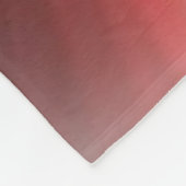 Weißer Schäferhund Fleecedecke (Ecke)