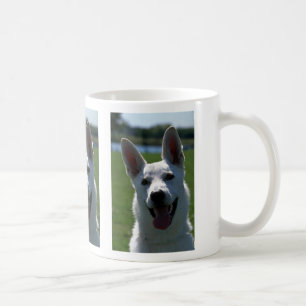 Weißer Schäferhund Kaffeetasse