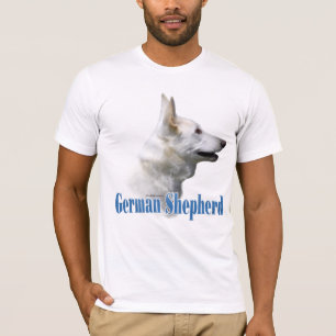 Weißer Schäferhund-Name T-Shirt