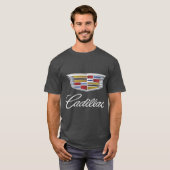Weißer Schild lustig retro T-Shirt (Vorne ganz)