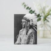 Weißer Schild Postkarte (Stehend Vorderseite)