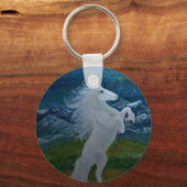 Weißer Schlüsselanhänger (Vorderseite)