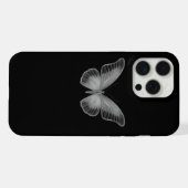 Weißer Schmetterling Effekt iPhone 15 pro max Gehä Hülle (Rückseite (Horizontal))