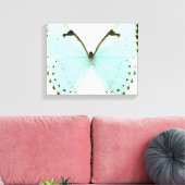 Weißer Schmetterling Leinwanddruck (Insitu (Wohnzimmer))