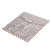 Weißer Schnee aufgeprägt mit einem Schneengel Fliese (Seite)