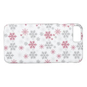 Weißer Schneeflocke-Handykasten Case-Mate iPhone Hülle (Rückseite (Horizontal))