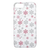 Weißer Schneeflocke-Handykasten Case-Mate iPhone Hülle (Rückseite)