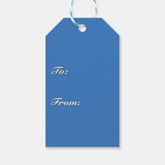 Weißer Schneeflockenprint, benutzerdefinierbarer H Geschenkanhänger (Rückseite)