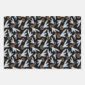 Weißer Schneekiefer mit Cones Geschenkpapier Set (Vorderseite)