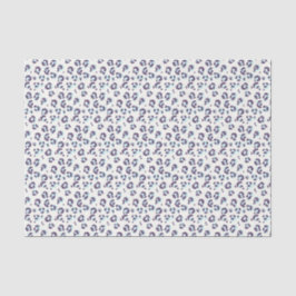 Weißer Schneeleopard Seidenpapier