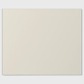 Weißer Schokolade Farbe Geschenkpapier (Flach)