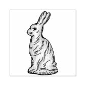 Weißer Schokolade Ostern Bunny Rabbit Molded Candy Gummistempel (Prägung)