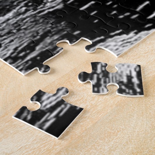 Weißer Schwan im Wasser Puzzle (Seite)