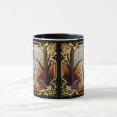 Weißer Schwanz Hirsche und Buchenwald Tasse (Zentrum)