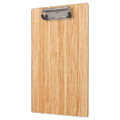 Weißer Schwanz Hirschkopf-Blond-Holzkörner-Stil Klemmbrett (Links)