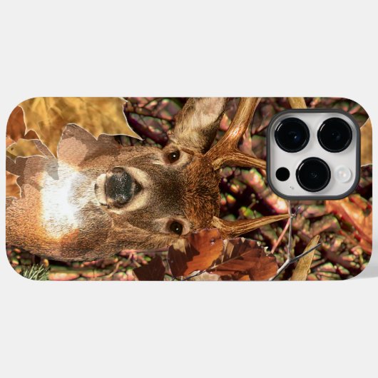 Weißer Schwanz Hirschkopf Energie auf einem Case-Mate iPhone Hülle (Rückseite (Horizontal))