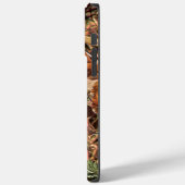 Weißer Schwanz Hirschkopf Energie auf einem Case-Mate iPhone Hülle (Rückseite / Links)