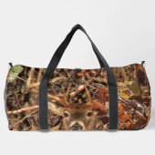 Weißer Schwanz Hirschkopf Energie auf einem Duffle Bag (Rückseite)