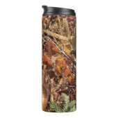 Weißer Schwanz Hirschkopf Energie auf einem Thermosbecher (Nach rechts gedreht)