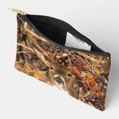 Weißer Schwanz Hirschkopf Energie auf einem Zubehörtasche (Offen)