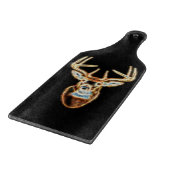 Weißer Schwanz Hirschkopf Energie Geist Schneidebrett (Ecke)