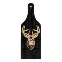 Weißer Schwanz Hirschkopf Energie Geist