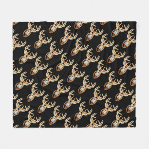 Weißer Schwanz-Kopf-Energie-Geist Fleecedecke