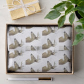 Weißer Schwanz Seidenpapier (Geschenk)