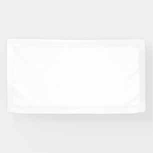 Weißer schwarzer klassischer minimalistischer Even Banner
