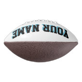 WEISSER SCHWARZER UND BLAUER NUTZER Fußball Football (Gedreht 90)