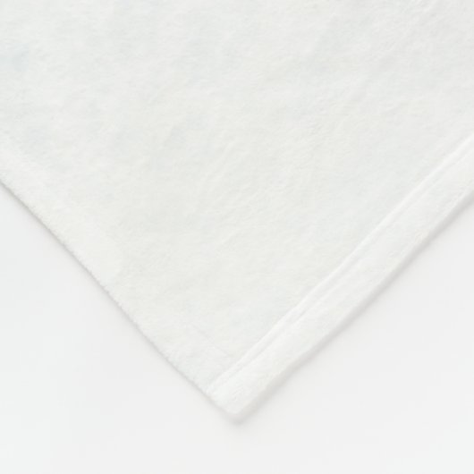 Weißer Schweizer Hirte Weißer GSD Dog Winterwald Fleecedecke (Ecke)