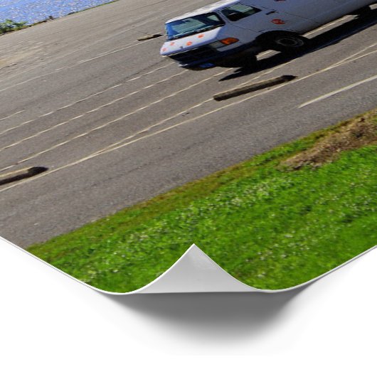 Weißer See, Alabama Poster (Ecke)