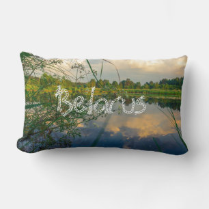 Weißer See Landschaft Landschaft Polster Pillow