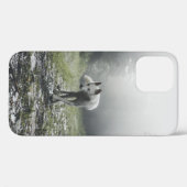 Weißer Sibirischer Husky Case-Mate iPhone Hülle (Rückseite (Horizontal))