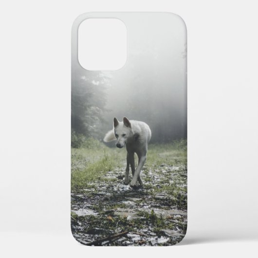 Weißer Sibirischer Husky Case-Mate iPhone Hülle (Rückseite)