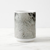 Weißer sibirischer Tiger Kaffeetasse (Mittel)