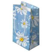 weißer Sommerspass Kleine Geschenktüte (Vorderseite Schrägansicht)